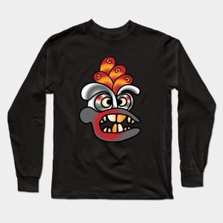 Grafitti Face Long Sleeve T-Shirt